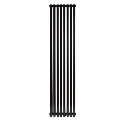 Трубчатый радиатор Betatherm вертикальный Quantum 2 1500x325 (Черный RAL 9005M, подк. №99)